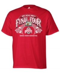 Favorite team make it into the finals? Cheer 'em on with this Ohio State Buckeyes shirt from adidas. Favorite team make it into the finals? Cheer 'em on with this Ohio State Buckeyes shirt from adidas.