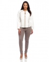 Calvin Klein Women's Center Front Zipped Jkt