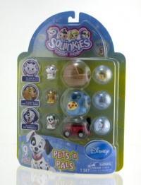 Squinkies Disney Pets 9-Piece Bubble - 101 Dalmatians with Tiny Toys Squinkies Disney Pets 9-Piece Bubble - 101 Dalmatians with Tiny Toys
