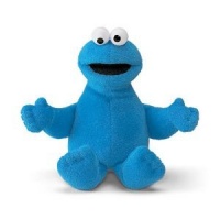 Enesco Sesame Street 6 Cookie Monster Beanbag Gund Plush Enesco Sesame Street 6 Cookie Monster Beanbag Gund Plush