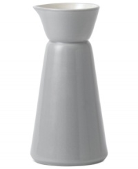 Effortlessly chic, the Simplicity carafe by Vera Wang Wedgwood features a modern silhouette dressed in a neutral cream and gray palette. Effortlessly chic, the Simplicity carafe by Vera Wang Wedgwood features a modern silhouette dressed in a neutral cream and gray palette.