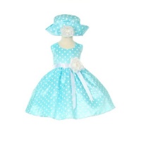 Cinderella Couture Lacy -1097b polka dot taffeta dress ,Aqua/White Size L Cinderella Couture Lacy -1097b polka dot taffeta dress ,Aqua/White Size L