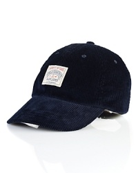 A classic baseball cap in durable corduroy is accented with Ralph Lauren's signature Polo Country patch at the front for an iconic finish. A classic baseball cap in durable corduroy is accented with Ralph Lauren's signature Polo Country patch at the front for an iconic finish.