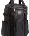 Tumi Luggage Alpha Bravo Lejune Leather Backpack Tote