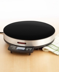 The hustle-bustle of a busy kitchen can often leave you short a burner. Exceptionally fast and efficient, this induction cooker can increase your cooking capacity, or even act as a tabletop heat source for everything from fajitas to fondue. Plus, the surface stays cool to the touch! One-year warranty. Model 50922. The hustle-bustle of a busy kitchen can often leave you short a burner. Exceptionally fast and efficient, this induction cooker can increase your cooking capacity, or even act as a tabletop heat source for everything from fajitas to fondue. Plus, the surface stays cool to the touch! One-year warranty. Model 50922.