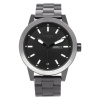 NIXON Men's A263-150 Stainless Steel Analog Black Dial Watch