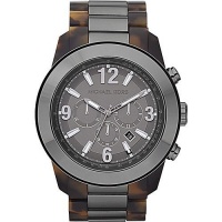 Michael Kors Men´s XL Runway Gunmetal Round Watch MK8251