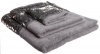 Popular Bath Sinatra Silver 3-Piece Towel Set