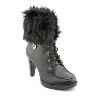 Michael Michael Kors Women's Lara Bootie,Black,7 M US Michael Michael Kors Women's Lara Bootie,Black,7 M US