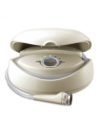 Combines Diamond Peel exfoliation and vacuum stimulation to improve skin tone, texture, elasticity and diminish the look of scars, age spots and fine eye area lines. Includes three Diamond Tips and 30 disposable filters. Combines Diamond Peel exfoliation and vacuum stimulation to improve skin tone, texture, elasticity and diminish the look of scars, age spots and fine eye area lines. Includes three Diamond Tips and 30 disposable filters.