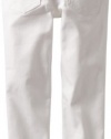 7 For All Mankind Girls 2-6X Roxanne, Clean White, 6