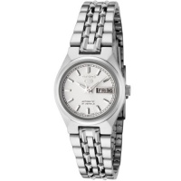 Seiko Women's SYM787K Seiko 5 Automatic White Dial Stainless Steel Watch Seiko Women's SYM787K Seiko 5 Automatic White Dial Stainless Steel Watch