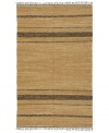 Olé! Spice up your decor with the gorgeously festive style of the Matador rug from St. Croix. Durable leather strips in elegant tan and ochre hues are meticulously hand woven with fine cotton strands, resulting in a beautiful, rustic texture and natural braided pattern that accents even the most eclectic decor.