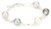 Majorica 10mm Round Pearls on Links Bracelet