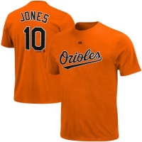 MLB Majestic Adam Jones Baltimore Orioles Youth Player T-Shirt - Orange MLB Majestic Adam Jones Baltimore Orioles Youth Player T-Shirt - Orange