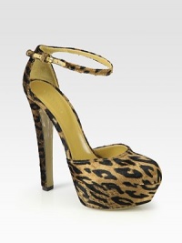 An adjustable ankle strap tops this sky-high leopard-print velvet platform silhouette. Self-covered heel, 5 (125mm)Covered platform, 1½ (40mm)Compares to a 3½ heel (90mm)Velvet upperLeather lining and solePadded insoleMade in ItalyOUR FIT MODEL RECOMMENDS ordering one half size up as this style runs small. An adjustable ankle strap tops this sky-high leopard-print velvet platform silhouette. Self-covered heel, 5 (125mm)Covered platform, 1½ (40mm)Compares to a 3½ heel (90mm)Velvet upperLeather lining and solePadded insoleMade in ItalyOUR FIT MODEL RECOMMENDS ordering one half size up as this style runs small.