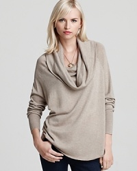 A drapey cowlneck lends laid-back elegance to this sumptuous Joie sweater. A drapey cowlneck lends laid-back elegance to this sumptuous Joie sweater.