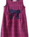 Lilly Pulitzer Girls 2-6x Mini Evie Dress, True Navy, X-Small