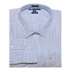 Tommy Hilfiger Men Custom fit Striped Logo Shirt