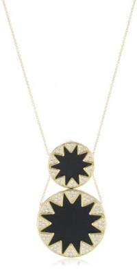 House of Harlow 1960 14k Yellow Gold-Plated Sunburst Stations Necklace House of Harlow 1960 14k Yellow Gold-Plated Sunburst Stations Necklace