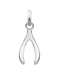 Make a wish for effortlessly chic style! Your wish is granted with this Links of London sterling silver wishbone charm. Layer it with other necklaces or wear it alone for a subtle statement. Make a wish for effortlessly chic style! Your wish is granted with this Links of London sterling silver wishbone charm. Layer it with other necklaces or wear it alone for a subtle statement.