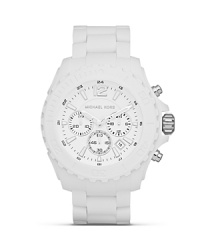 Be a good sport: This boldly colored silicone watch from MICHAEL Michael Kors is a high-impact accessory, featuring an over sized bezel and advanced movement. Be a good sport: This boldly colored silicone watch from MICHAEL Michael Kors is a high-impact accessory, featuring an over sized bezel and advanced movement.