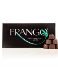A delectable combination, smooth dark chocolate and refreshing mint come together to dazzle your taste buds. Since 1918, Frango has been cooking up batches of savory, yet refreshingly melt-in-your-mouth mint chocolate. Make these decadent chocolates an after-dinner fixture in your home or surprise somebody with a gift of Frango's top-selling treat today! A delectable combination, smooth dark chocolate and refreshing mint come together to dazzle your taste buds. Since 1918, Frango has been cooking up batches of savory, yet refreshingly melt-in-your-mouth mint chocolate. Make these decadent chocolates an after-dinner fixture in your home or surprise somebody with a gift of Frango's top-selling treat today!