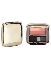 Blush 4 Éclats is the ultimate in sculpting blushers. Its cleverly bevelled brush is designed to achieve the perfect colour effect. By brushing over the palette from left to right, the brush picks up the lighter shades and applies them to the top of the cheekbones. The darker shades naturally cover the lower cheeks to add depth and structure to the contours of the face. Available in 6 shades. Blush 4 Éclats is the ultimate in sculpting blushers. Its cleverly bevelled brush is designed to achieve the perfect colour effect. By brushing over the palette from left to right, the brush picks up the lighter shades and applies them to the top of the cheekbones. The darker shades naturally cover the lower cheeks to add depth and structure to the contours of the face. Available in 6 shades.