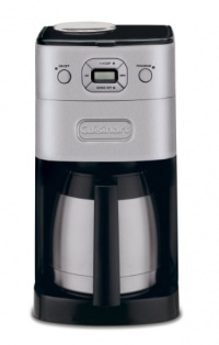 Cuisinart DGB-650BC Grind-and-Brew Thermal 10-Cup Automatic Coffeemaker, Brushed Metal Cuisinart DGB-650BC Grind-and-Brew Thermal 10-Cup Automatic Coffeemaker, Brushed Metal
