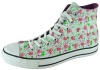 Converse All Star Chuck Taylor Paint Hi Sneaker,White/Azalea,10 M US