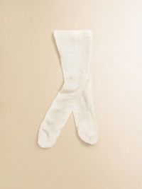 Girly tights with floral embroidery have the look of lace with full coverage.Elastic waistSmooth from waist to hips96% nylon/4% spandexMachine washMade in USA Girly tights with floral embroidery have the look of lace with full coverage.Elastic waistSmooth from waist to hips96% nylon/4% spandexMachine washMade in USA