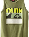 Quiksilver Boys 2-7 Unglued Tank, Turtle, 2T