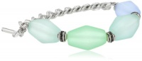 Kenneth Cole New York Urban Sea Glass Faceted Bead Half Stretch Bracelet Kenneth Cole New York Urban Sea Glass Faceted Bead Half Stretch Bracelet