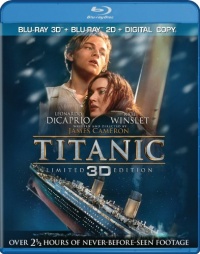 Titanic (Four-Disc Combo: Blu-ray 3D / Blu-ray / Digital Copy) Titanic (Four-Disc Combo: Blu-ray 3D / Blu-ray / Digital Copy)