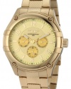 I By Invicta Men's 43659-003 Yellow Dial 18k Gold-Plated Stainless Steel Watch