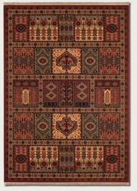 Couristan 7886/1945 Kashimar Antique Nain Burgundy Rug, 6-Feet 6-Inch by 10-Feet 1-Inch Couristan 7886/1945 Kashimar Antique Nain Burgundy Rug, 6-Feet 6-Inch by 10-Feet 1-Inch