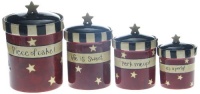 Certified International Family Table Canister Set, 4-Piece Certified International Family Table Canister Set, 4-Piece