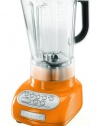 KitchenAid KSB560TG 5-Speed Blender with Polycarbonate Jar, Tangerine