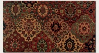 Couristan 3773/4876 Everest Tabriz/Midnight 5-Feet 3-Inch Octagon Rug Couristan 3773/4876 Everest Tabriz/Midnight 5-Feet 3-Inch Octagon Rug