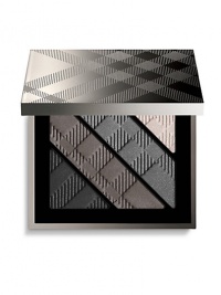 Designed for effortless application, this Burberry Beauty Complete Eye Palette contains an illuminating base, two blendable shades to add structure, and a liner to define and enrich. The lightweight, natural formula allows you to create a custom smokey finish, while the spectrum of textures blended with silicones provide smooth glide and easy application. Micronised satin smooth pigments provide long-lasting vibrant colour and colour-true finish.