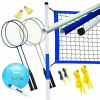 Franklin Sports Recreational Badminton/Volleyball Set
