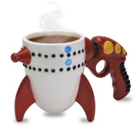 Big Mouth Toys The Retro Ray Gun Rocket Mug Big Mouth Toys The Retro Ray Gun Rocket Mug