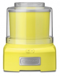 Cuisinart ICE-21YLSLT Frozen Yogurt-Ice Cream & Sorbet Maker, Lemon