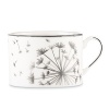 Recall the childhood pastime of wishing on a dandelion with kate spade new york's Dandy Lane collection. Accented with fluffy flowers and floating spores, this cup is sophisticated, unique and full of whimsy.