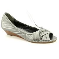 Cole Haan Air Natalie.OT.Wedge Peep Toe Wedges Heels Shoes Gray Womens Cole Haan Air Natalie.OT.Wedge Peep Toe Wedges Heels Shoes Gray Womens