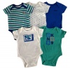 DKNY Baby 5pc Short Sleeve Bodysuits