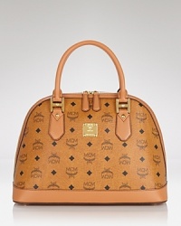 A vintage-inspired piece gets a modern update in a monogrammed print and an on-trend shape. Carry this MCM bowler bag to work the perfect combination of classic and cool. A vintage-inspired piece gets a modern update in a monogrammed print and an on-trend shape. Carry this MCM bowler bag to work the perfect combination of classic and cool.