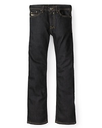 Classic to the core, this Diesel denim in a dark wash is a perfect choice for your little hipster. Classic to the core, this Diesel denim in a dark wash is a perfect choice for your little hipster.