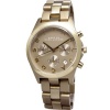 Marc by Marc Jacobs Ladies Henry Golden Aluminum Chrono Watch MBM3520