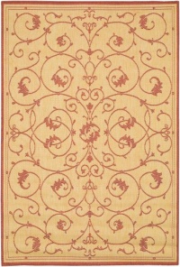Couristan 1583/1112 Recife Veranda 2-Feet by 3-Feet 7-Inch Rug, Natural and Terra Cotta Couristan 1583/1112 Recife Veranda 2-Feet by 3-Feet 7-Inch Rug, Natural and Terra Cotta